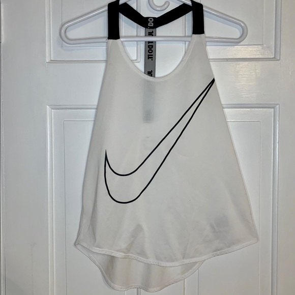 Nike Tops - Nike Dri-fit White Tank Top